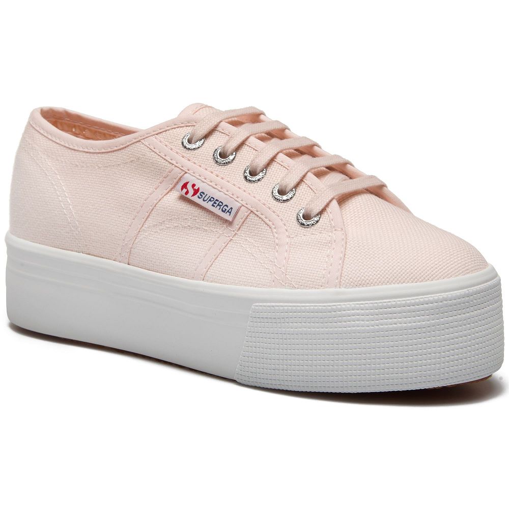 Superga 2790acotw Linea Up And Down Orange Platform Sneakers - Women's Sneakers USA | US7342180